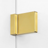 NEW TRENDY Kabina prysznicowa walk in Avexa Gold Brushed 70cm szkło 8mm EXK-7012